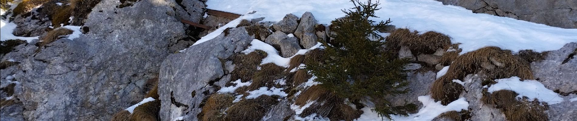 Tocht Ski randonnée Glières-Val-de-Borne - col du rasoir combe NW ET Sud - Photo