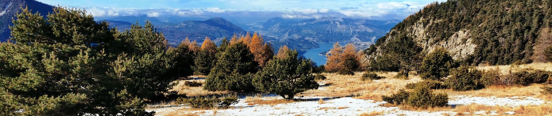 Tocht Stappen Le Lauzet-Ubaye - Trou du Duc - Photo