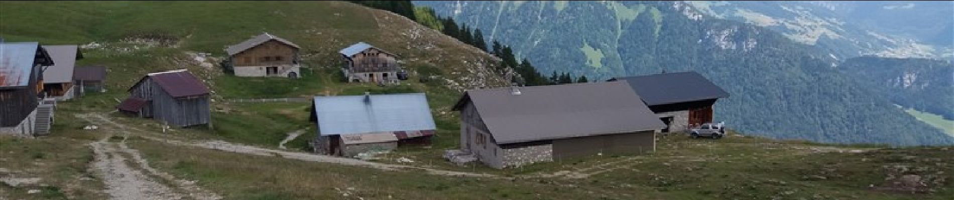 Tocht Stappen Fillière - GLIERES: MONUMENT - COL DE L'OVINE - CHALET DES AUGES - Photo