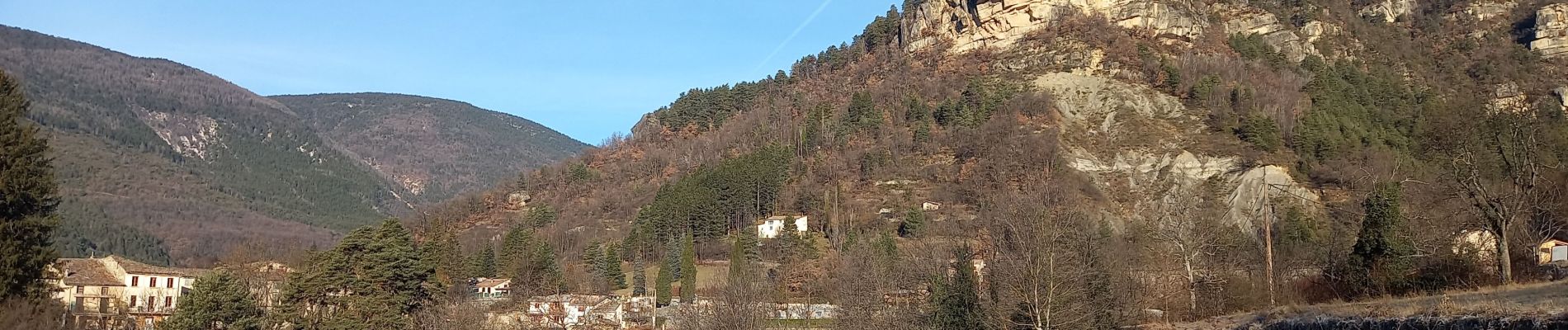 Tocht Stappen Annot - La Chambre du Roi BalmeLonge  - Photo