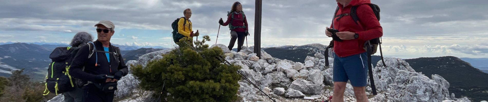 Randonnée Marche Séranon - Seranon Sommet du Bauroux Caille La Mouliere La clue trace réelle - Photo