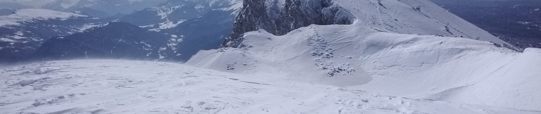 Randonnée Ski de randonnée Corrençon-en-Vercors - tête chaudière et petite moucherolle - Photo