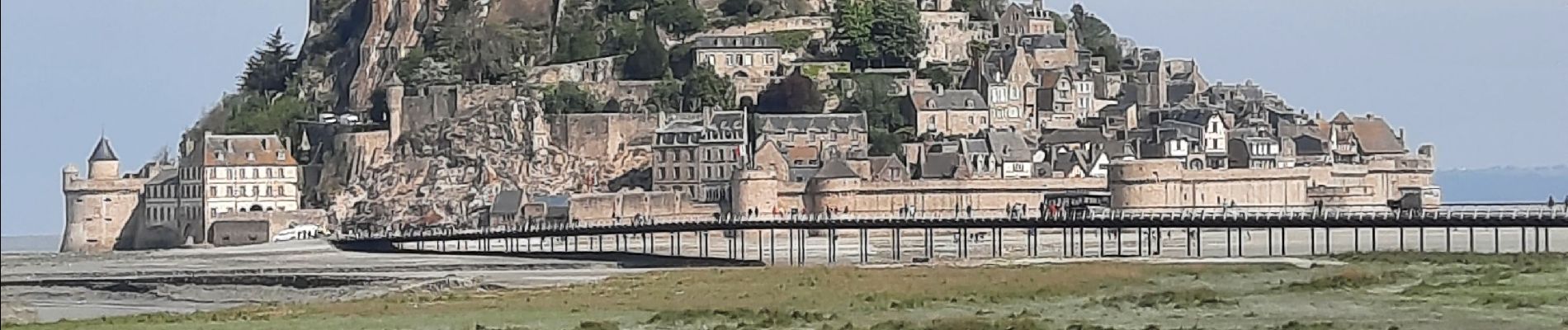 Randonnée Marche Beauvoir - Le mont saint michel  - Photo