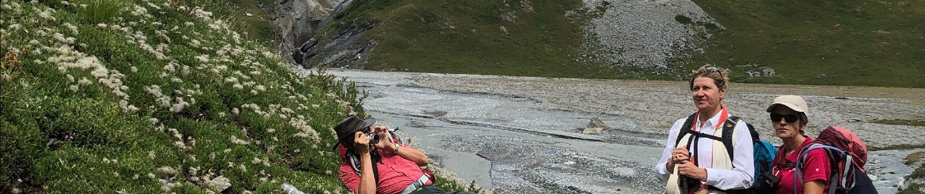 Trail Walking Champagny-en-Vanoise - Le lac de la gliere  - Photo