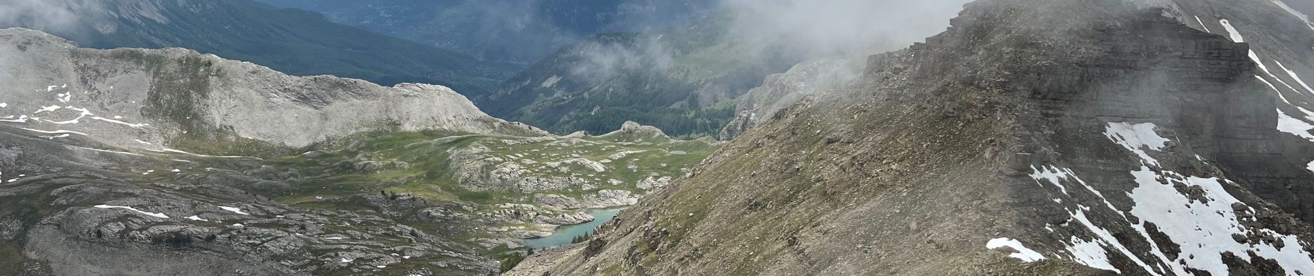 Tour Wandern Entraunes - La Grande Tour d’Allos par Estenc - Photo