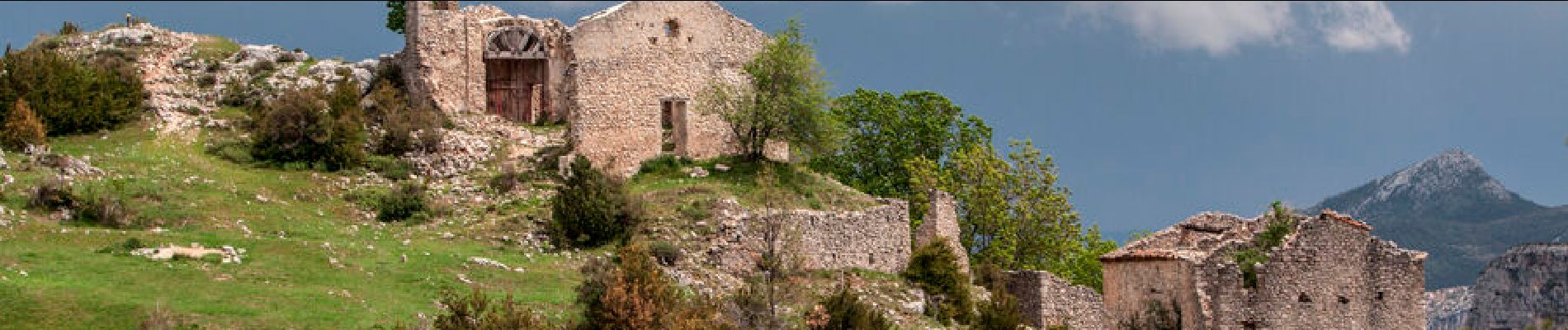 Randonnée Marche La Palud-sur-Verdon - Châteauneuf les moustiers - Photo