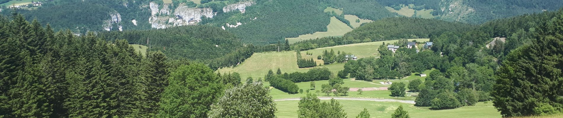 Excursión Marcha nórdica Saint-Nizier-du-Moucherotte - Croix du Lichou - Photo