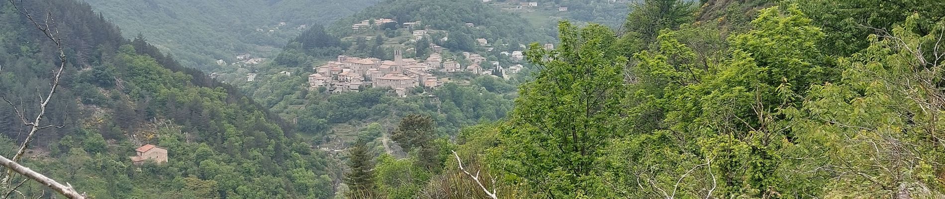 Tour Wandern Vallées-d'Antraigues-Asperjoc - Antraigue Genestelle 8km. - Photo