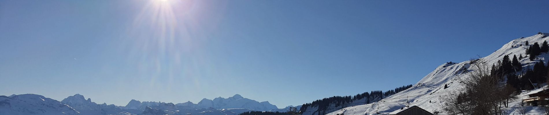 Randonnée Raquettes à neige Taninges - Praz de Lys - Photo