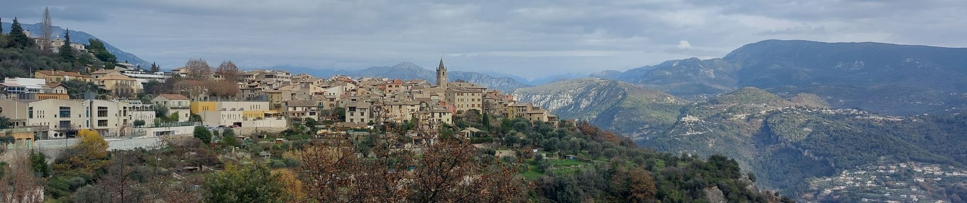 Tocht Wegfiets La Gaude - la gaude-le broc - Photo