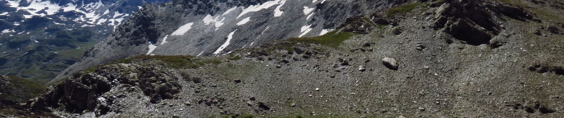 Tour Wandern Valmeinier - passage de la pissine - pas des griffes - Photo