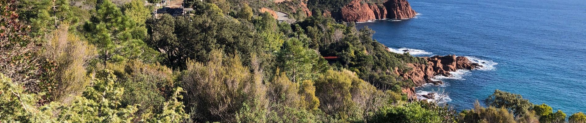 Tour Wandern Saint-Raphaël - ND d'Afrique et le palais bulle depuis la gare du Trayas - Photo