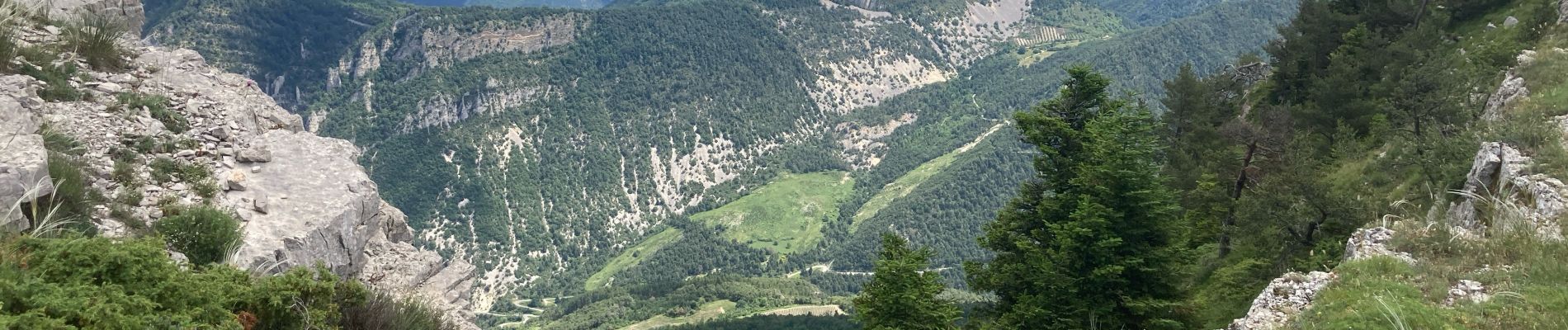 Percorso Camminata nordica Rosans - Crêtes du raton à partir du col de Pommerol - Photo