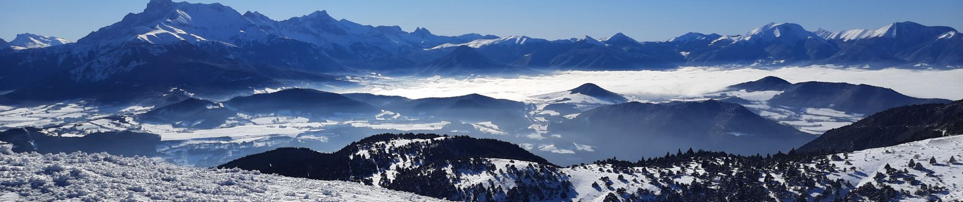 Randonnée Marche La Motte-d'Aveillans - Col du Sénépy et Pierre Plantée depuis les Signaraux - Photo