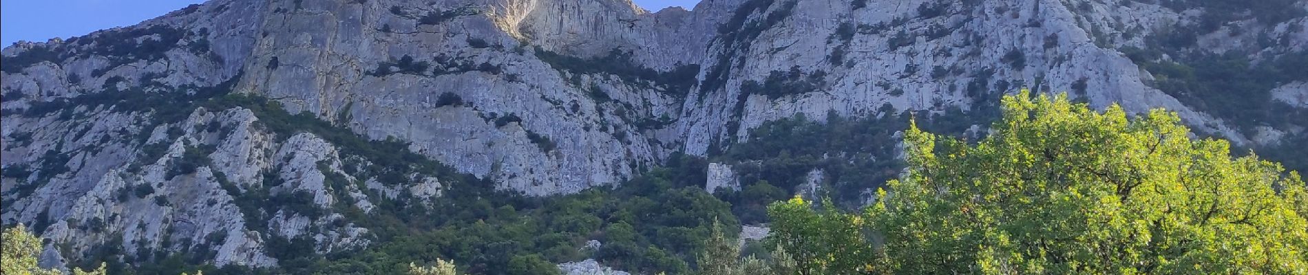 Percorso Marcia Mas-de-Londres - face nord pic Saint Loup  - Photo