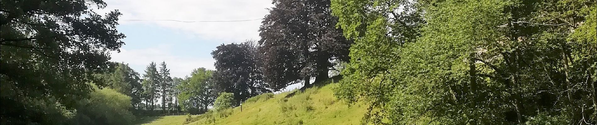 POI Villers-la-Ville - Vue ouest à la limite du golf - Photo