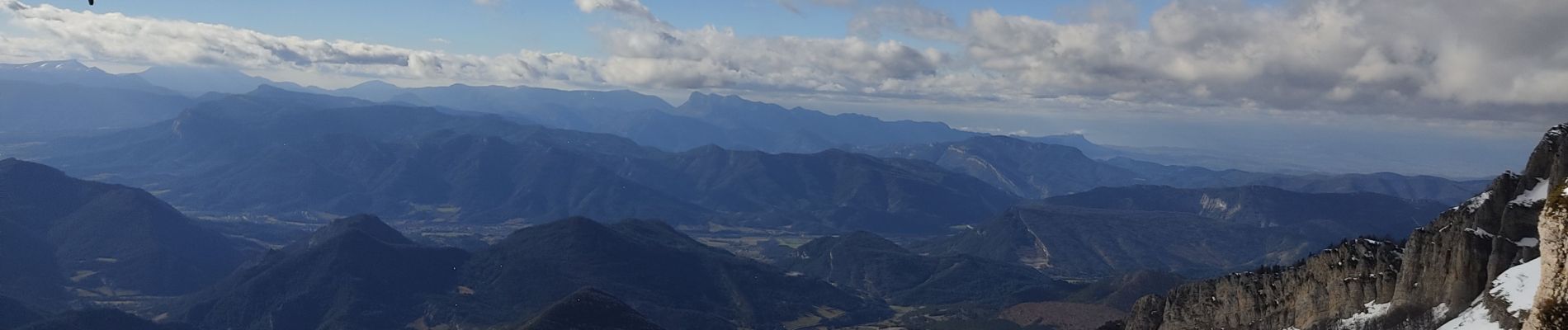 Tocht Sneeuwschoenen Saint-Agnan-en-Vercors - but sapiau - Photo