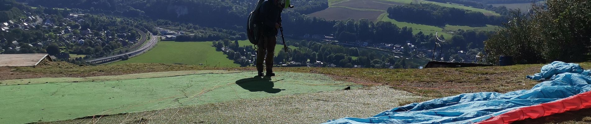 Tour Mountainbike Yvoir - GODINNE ... par le Trou Bernard. - Photo