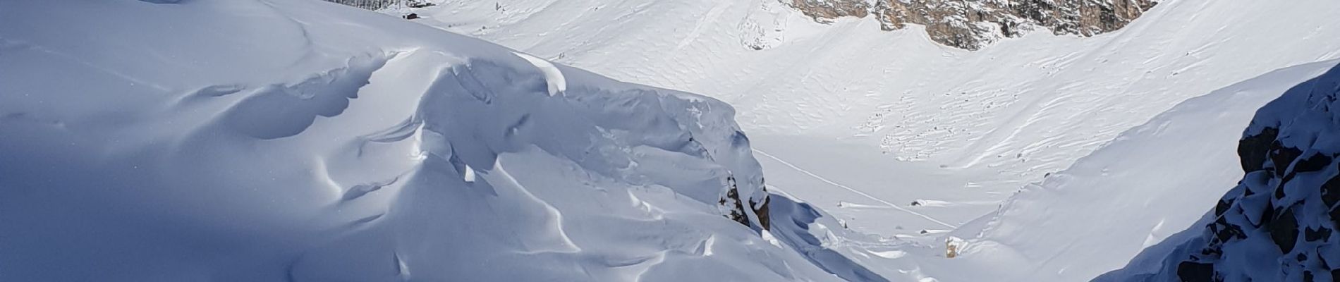 Trail Touring skiing Pralognan-la-Vanoise - Montée refuge Col Vanoise. - Photo