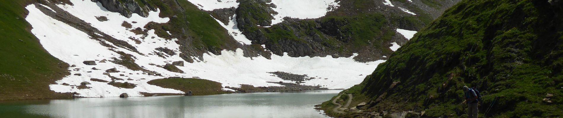 Tour Wandern La Plagne-Tarentaise - F73 Beaufortain J3 Presset lac d'Amour - Photo