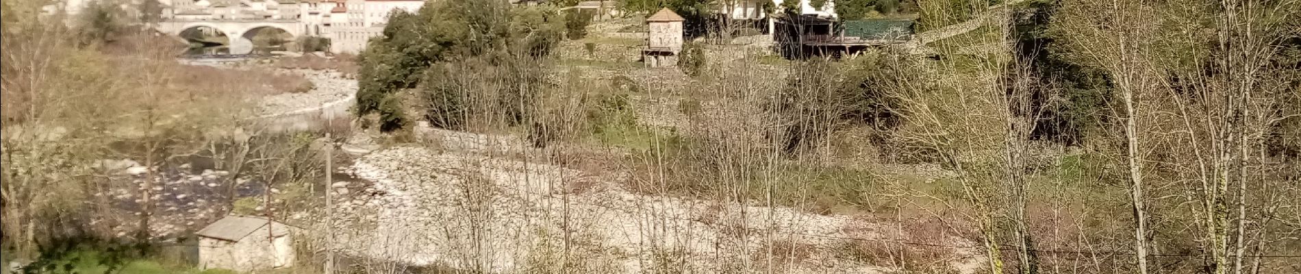 Tour Wandern Les Ollières-sur-Eyrieux - la croix du banc - Photo