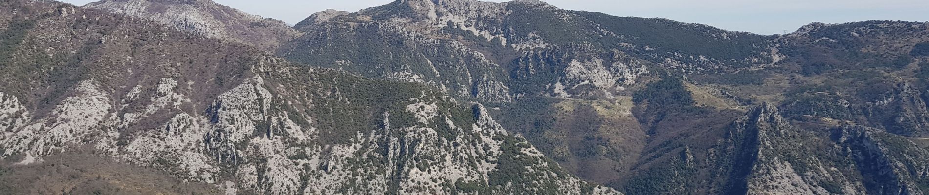 Excursión Senderismo Peille - pointe siricocca mont ours par pic de garuche  - Photo