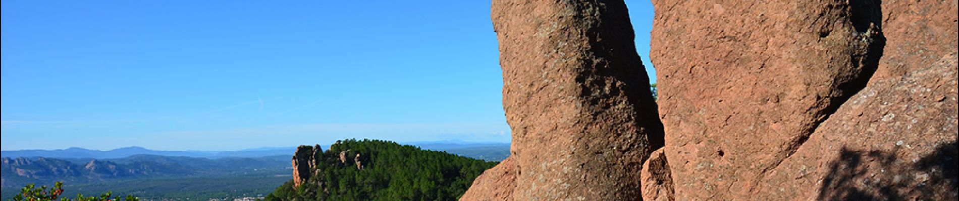 Excursión Senderismo Roquebrune-sur-Argens - La Bouverie - Bayonne - La Forteresse - Col Pierre du Coucou - Forêt de Raphèle - Photo