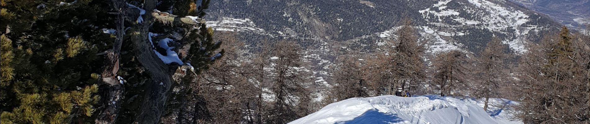 Tocht Sneeuwschoenen Risoul - risou - Photo