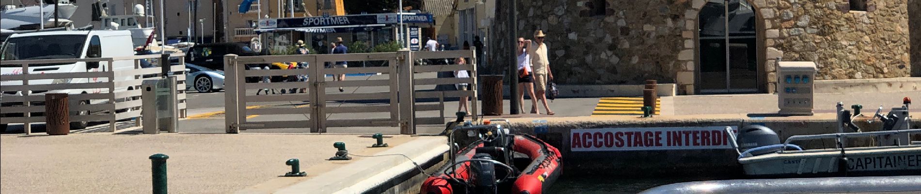 Tour Motorboot Sainte-Maxime - En bateau St Raphael - St Tropez - Photo