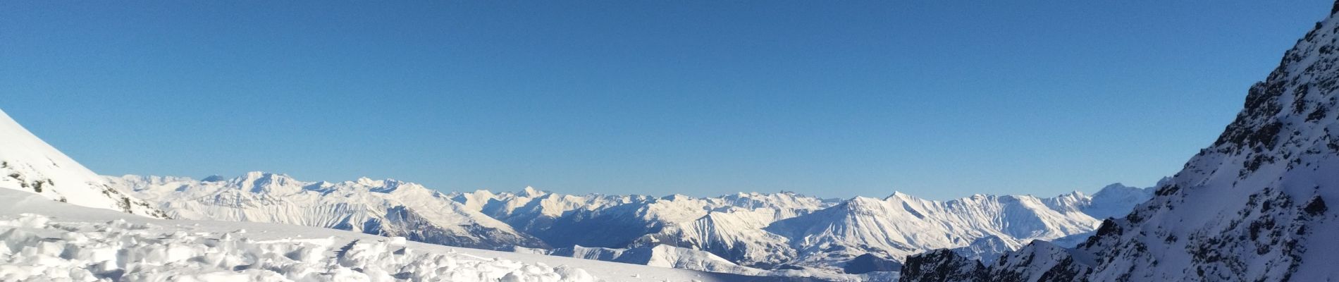 Tocht Ski randonnée Saint-Colomban-des-Villards - col de Gleyzin - Photo