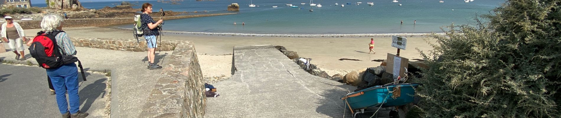 Tocht Stappen Plougrescant - Pointé du château plougrescant  - Photo