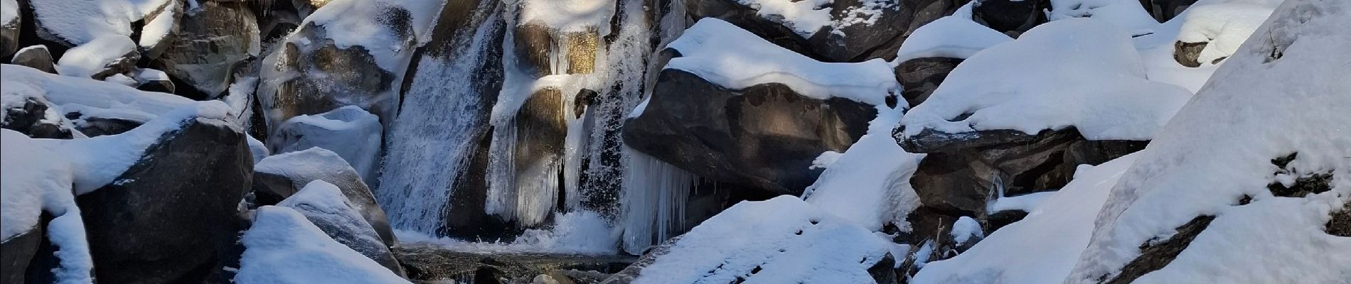 Excursión Raquetas de nieve Pralognan-la-Vanoise - pralognan j4 cascade de jour - Photo