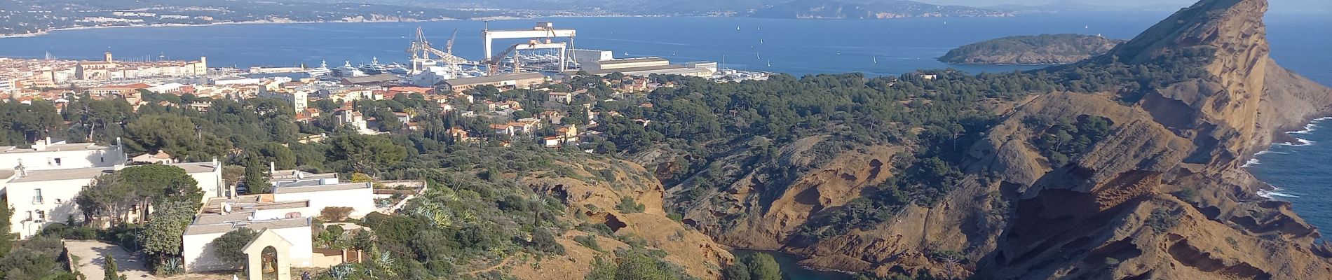 Tour Wandern La Ciotat - ND de la Garde depuis le Sémaphore 4.1.24 - Photo