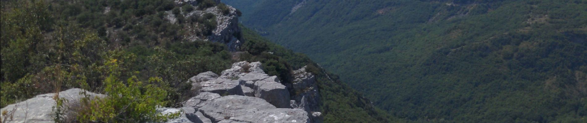 Tour Wandern Gréolières - le bau de St Jean  - Photo