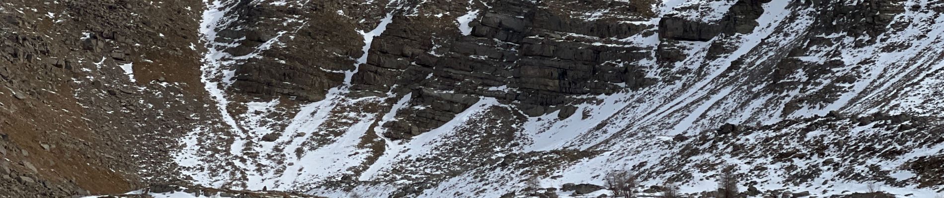 Tour Schneeschuhwandern Entraunes - Le Sanguinerette - Photo