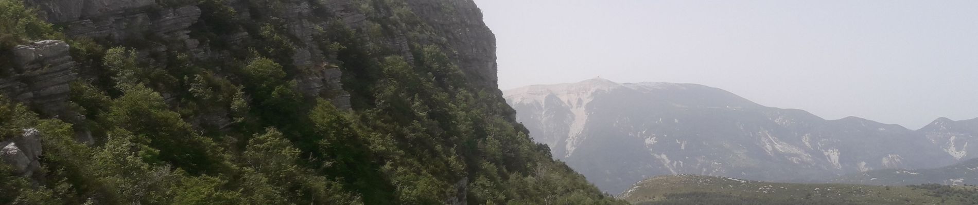 Randonnée Marche Le Poët-en-Percip - montagne de Banne  - Photo