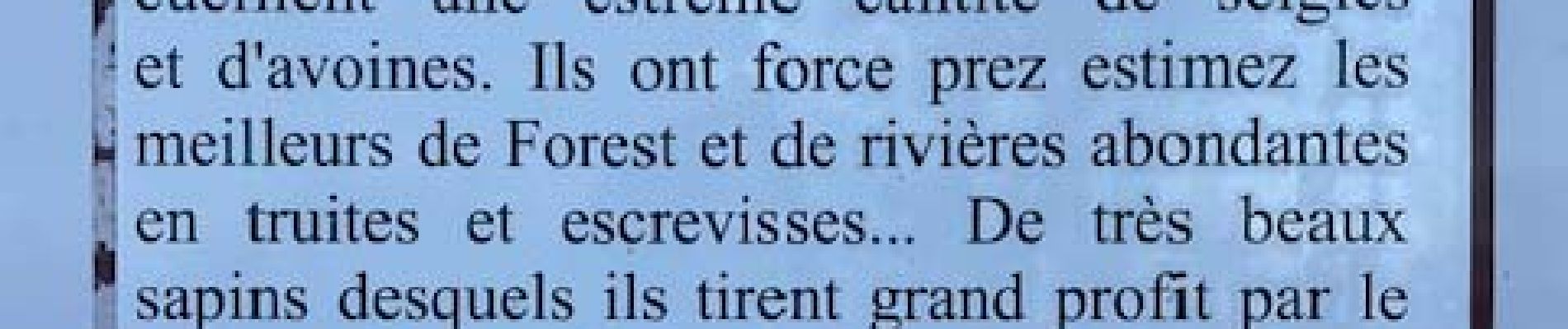 POI La Tuilière - Description du Forez à la manière d'Anne d'Urfé - Photo