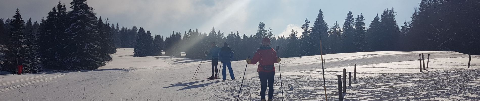 Randonnée Ski de fond Mijoux - petite grand - Photo