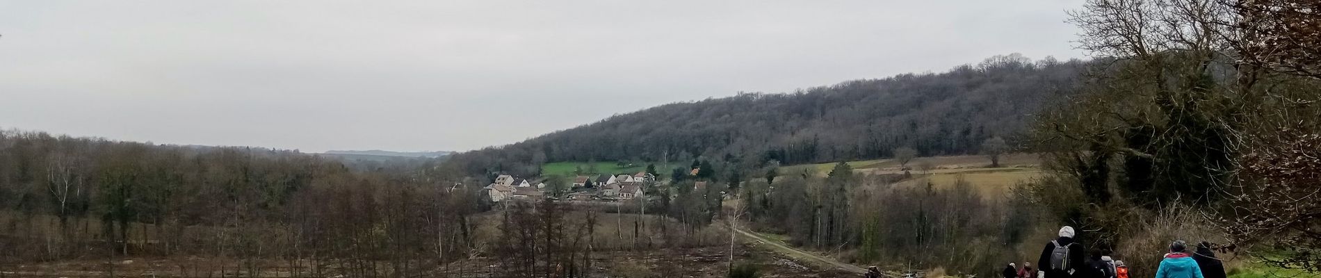 Tocht Stappen Bouresches - Bouresches du 03-02-2022 - Photo