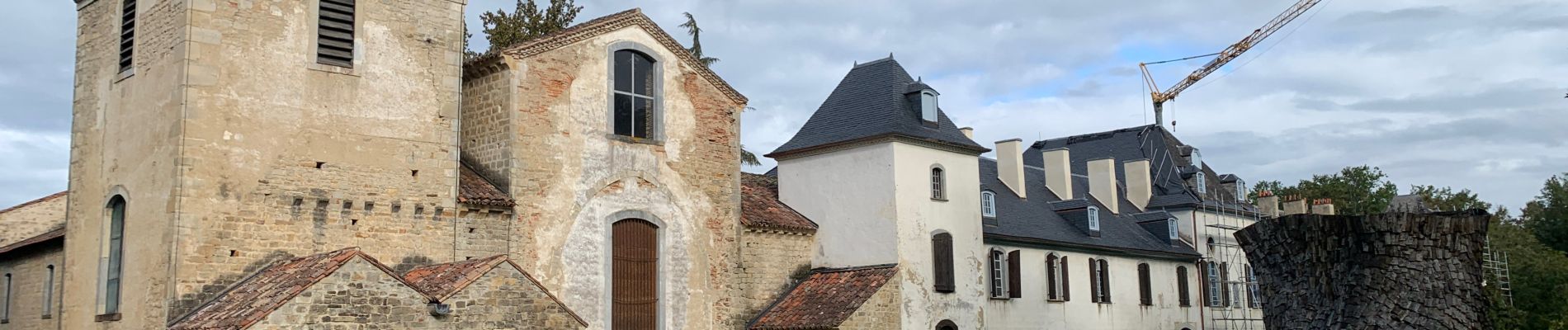 Tocht Stappen Mauvezin - 2023 09 22 CHEMIN du PIÉMONT PYRÉNÉEN - 15ème étape : St Bertrand de Comminges … 🚗 … Mauvezin - Abbaye de L’Escaladieu - Bagnères de Bigorre. - Photo