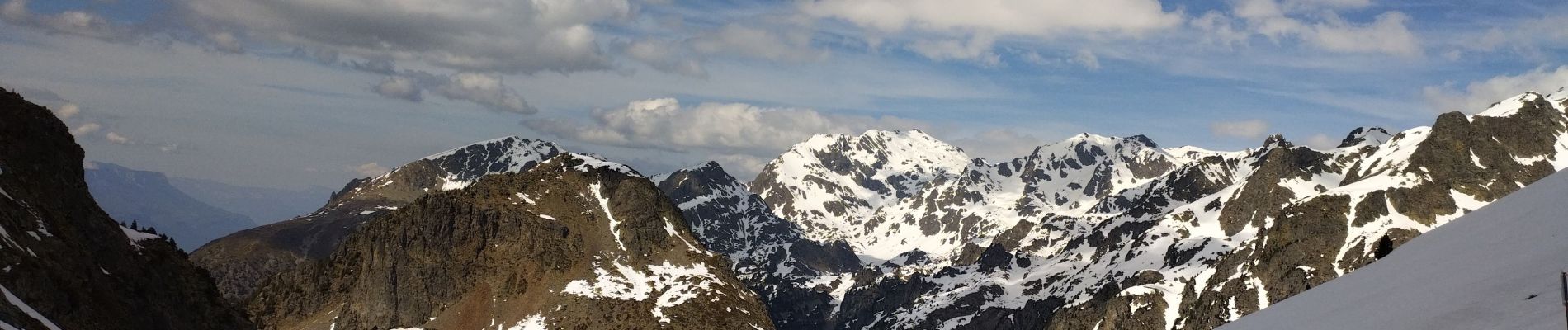 Trail Touring skiing Chamrousse - col de la petite vaudaine - Photo