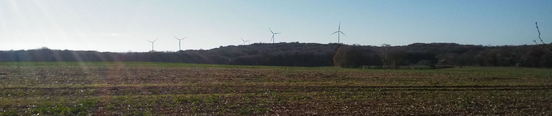 Punto di interesse Allondrelle-la-Malmaison - Parcs éoliens d'Allondrelle-la-Malmaison (France) - Photo