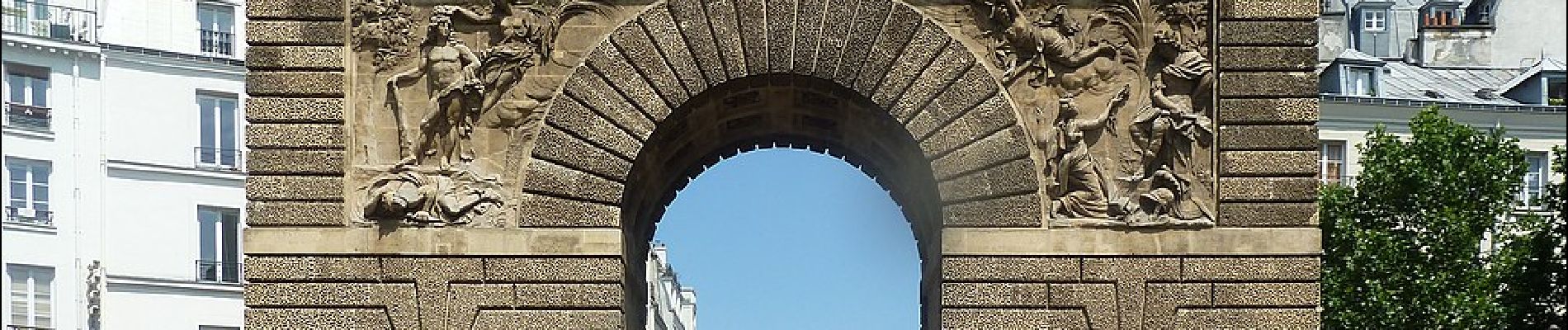 Point of interest Paris - Porte Saint Martin - Photo