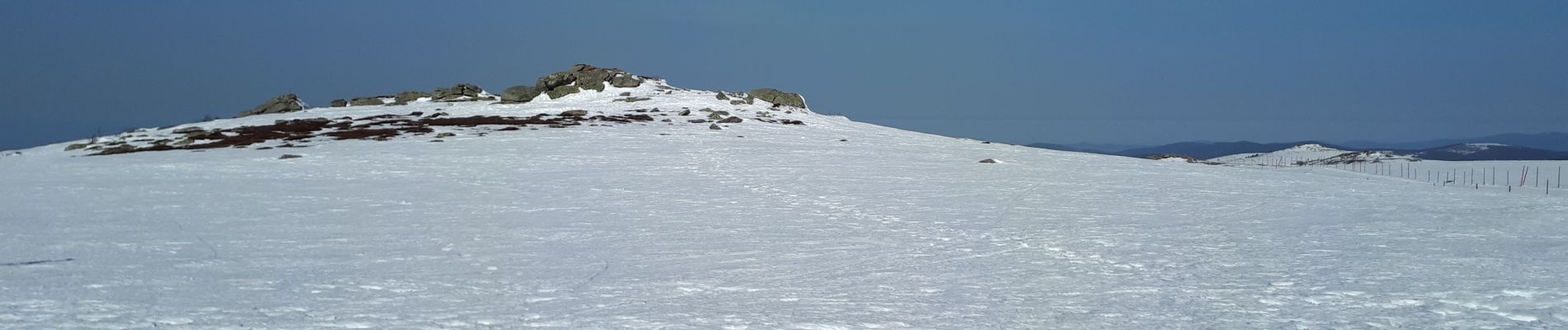 Trail Cross-country skiing Saint-Pierre-la-Bourlhonne - Col du beal  pierre sur haute - Photo