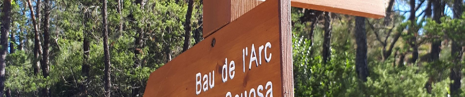 Randonnée Marche Roquestéron - Arc de Bau par Roquesteron et Cuebris - Photo