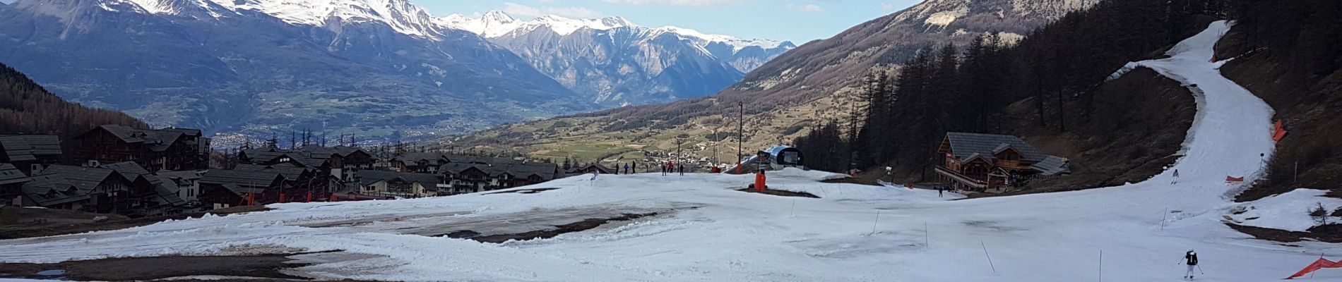 Percorso Sci alpinismo Les Orres - Col de l'Eissalette, Montagne de la Cabane - Photo