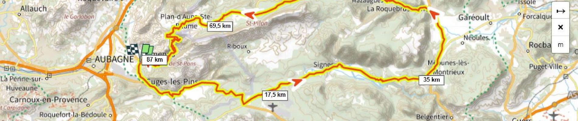 Randonnée Vélo Gémenos - Tour Sainte-Beaume D+1475m - Photo