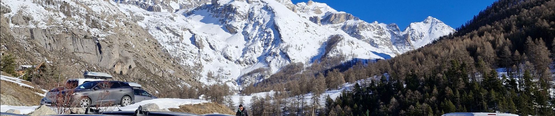 Randonnée Raquettes à neige Saint-Paul-sur-Ubaye - Fouillouse - Photo