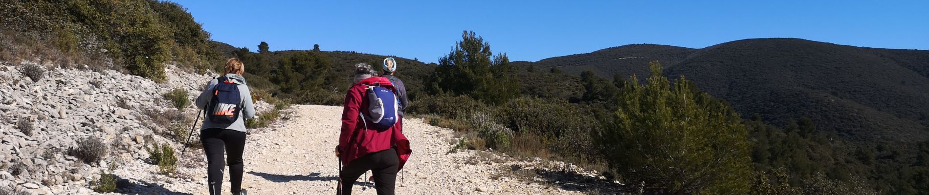 Tour Nordic Walking Lourmarin - MN  07 Mars 2020 Lourmarin - Photo