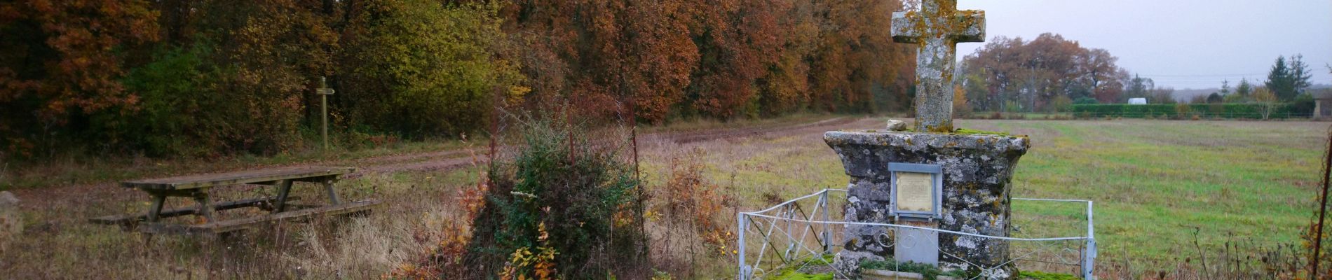 Tour Wandern Truyes - Truyes - La Croix de l'Apothicaresse - 19.9km 125m 4h20 (25mn) - 2021 11 20 - Photo